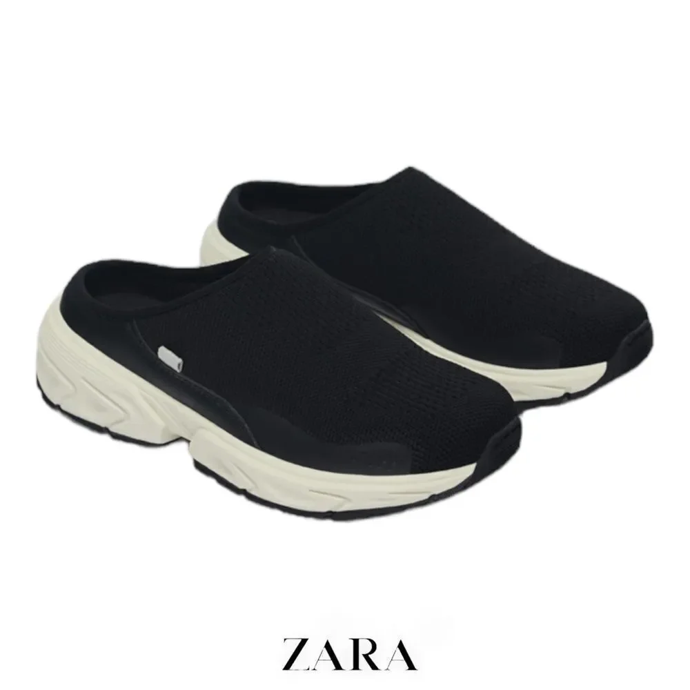 ZARA Kids | Black | COLLAPSIBLE-HEEL SNEAKERS